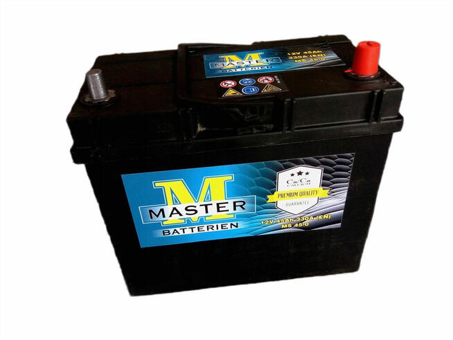 Akumulator MASTER VARTA 45Ah JAPAN P+ L+ 3 Lata Gwarancji