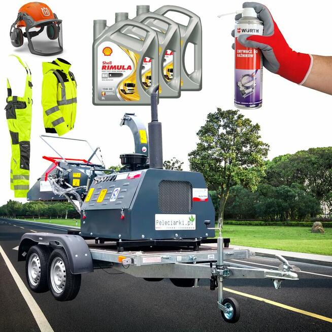 RĘBAK SPALINOWY TARCZOWY 50KM z HOMOLOGACJĄ