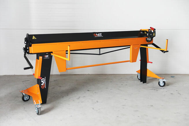 Mobilna Zaginarka dekarska Giętarka do blachy OLMET 2,20m