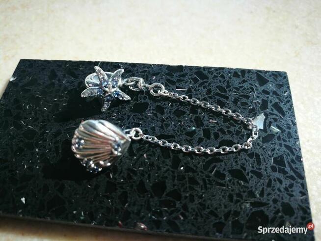 Pandora Charm łańcuszek koralik muszla rozgwiazda