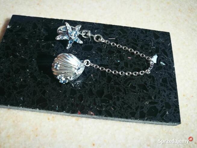 Pandora Charm łańcuszek koralik muszla rozgwiazda