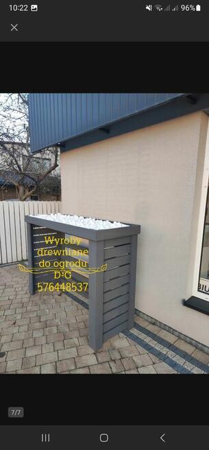 Donice - kwietniki drewniane do ogrodu