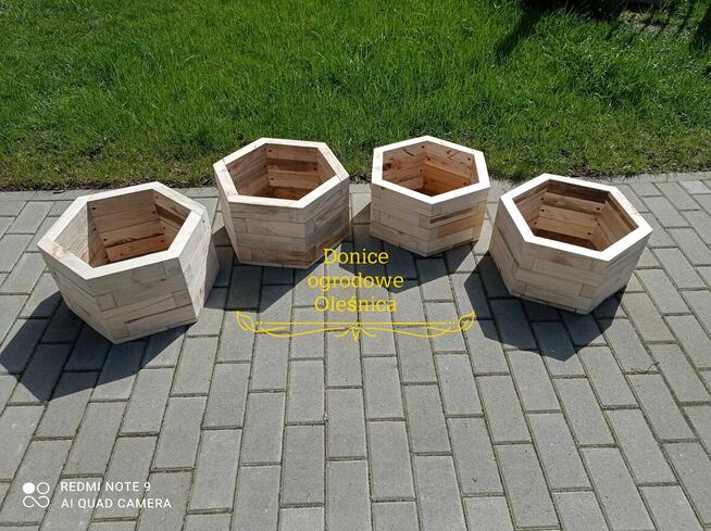 Donice - kwietniki drewniane do ogrodu
