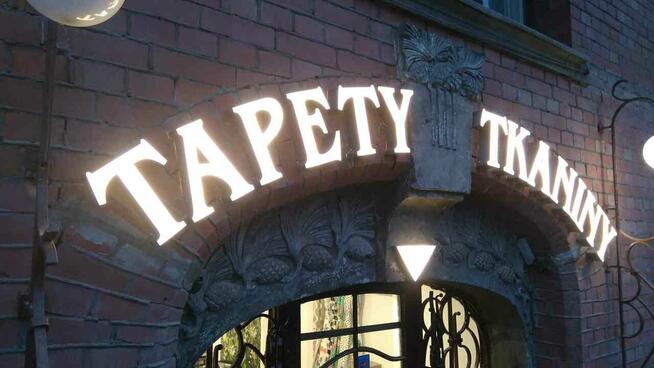 Litery przestrzenne 3D podświetlane