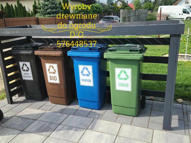 Donice - kwietniki drewniane do ogrodu