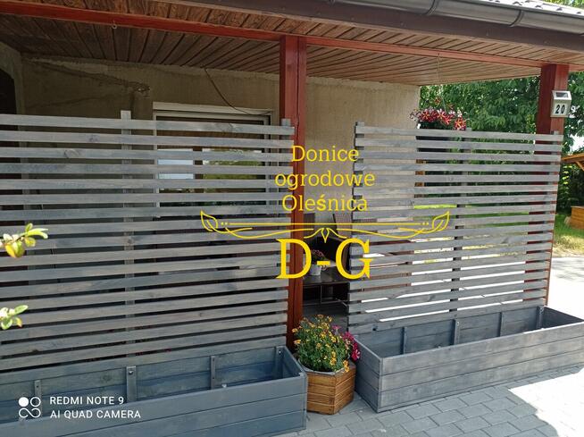 Donice - kwietniki drewniane do ogrodu