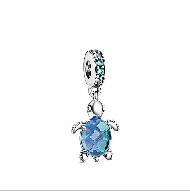 Pandora Charms zawieszka żółwik żółw morski Murano