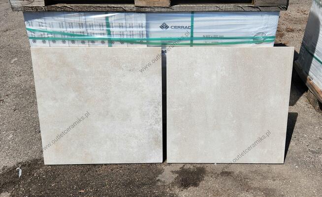 Płytki tarasowe 60x60x2 gres 2cm beżowe Deep desert