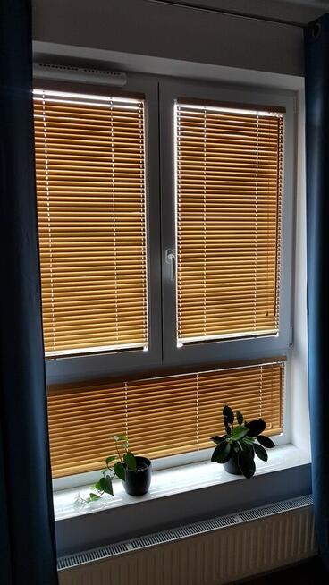 Żaluzja drewniana o lamelach 25mm | z dostawą i montażem
