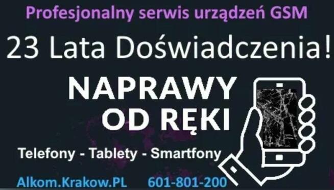 Serwis Telefonów Kraków, Siepraw, Mogilany. Naprawa GSM