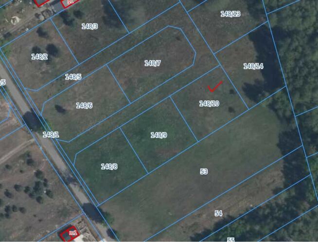 Działka budowlana Prościeniec (Gmina Wiskitki)