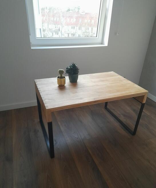 Ława stolik lite drewno w stylu loft