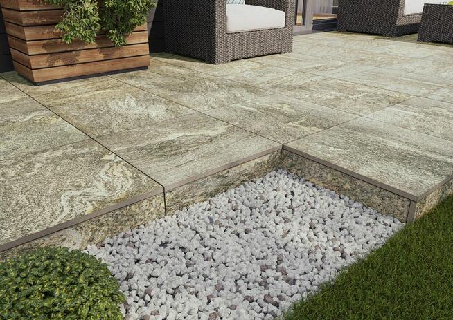 Płytki tarsowe brązowe, do ogrodu, na balkon gat.1 60x60x20