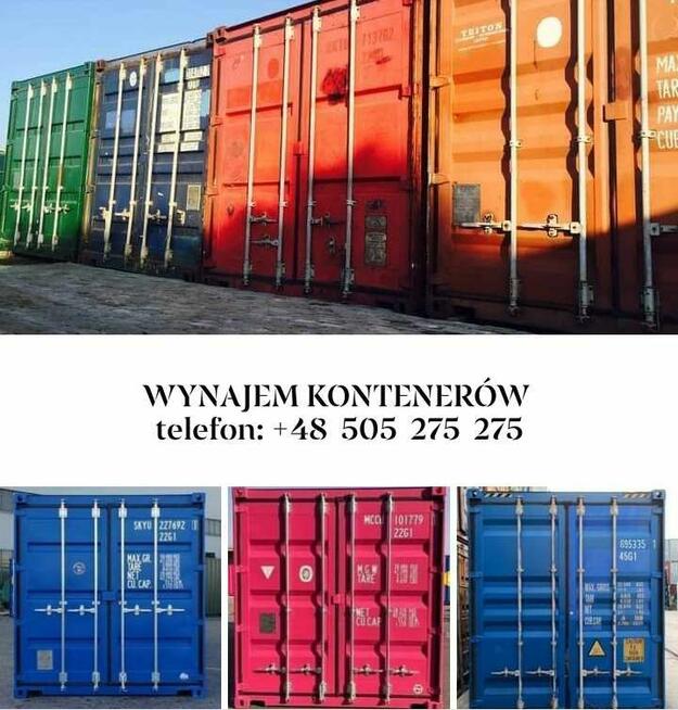 Kontenery magazynowe WYNAJEM !!!