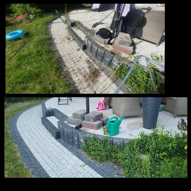 CZYSZCZENIE ELEWACJI I KOSTKI, BASEN, OGRODY. Cleaning&Gard.