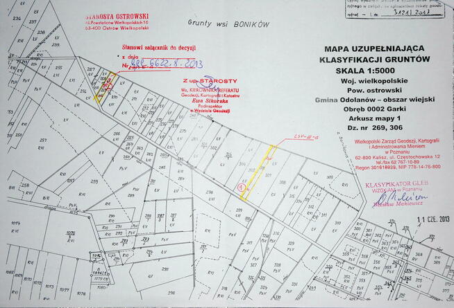 Dwie działki do inwestycji, Las liścias, Garki, gm. Odolanów