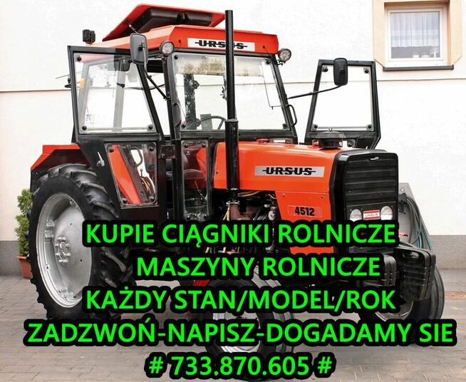 KUPIE CIĄGNIKI ROLNICZE # 733 870 605 # KAŻDY MODEL/STAN