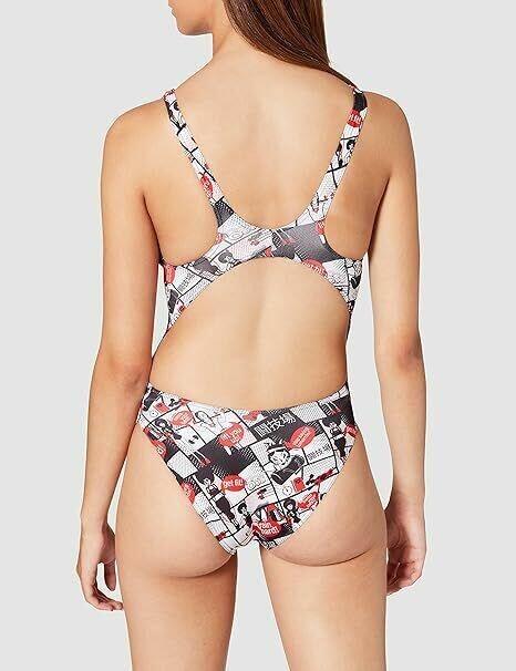 38 Arena Strój kąpielowy jednoczęściowy wzór komiks