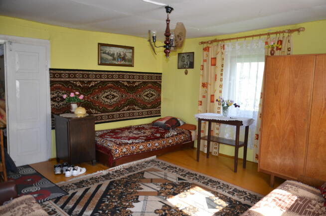 Dom z bali z działka 1800m2