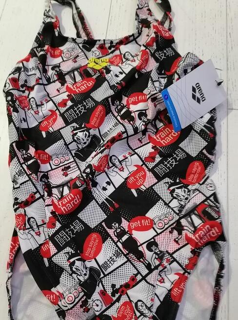 38 Arena Strój kąpielowy jednoczęściowy wzór komiks