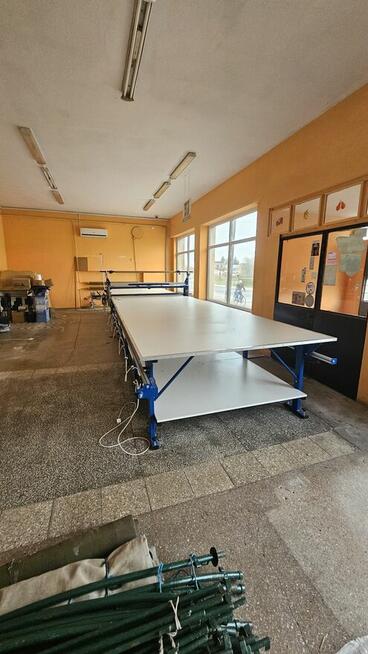 Ręczne urządzenie lagujące REXEL UL-3 stół długości 8,3 m.