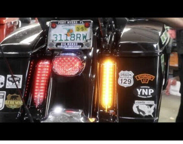 Światło Led między kuframi Harley Davidson Touring