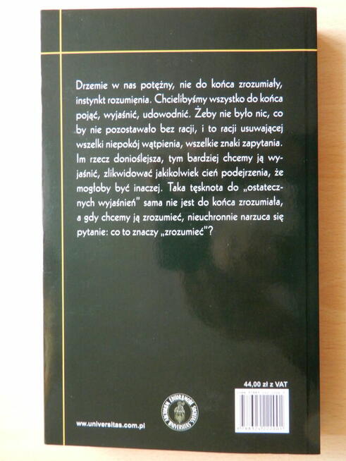 Michał Heller. Ostateczne wyjaśnienia wszechświata