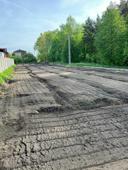 Mulczowanie działek w Andrychów. Karczowanie tel 575-747-470