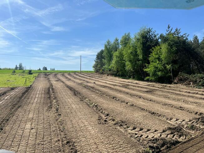 Mulczowanie działek w Andrychów. Karczowanie tel 575-747-470