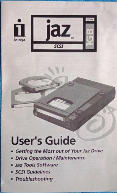 Stacja dysków Iomega JAZ SCSI 2 GB do samplerów Akai, Emu