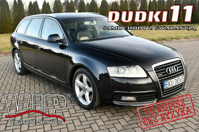 Audi A6 3,0tdi DUDKI11 Navi,Automat,Klimatr 2 str.Skóry,Parktronic.OKAZJA