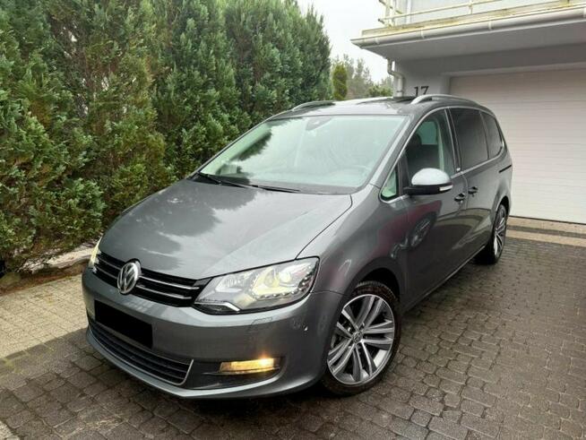 Volkswagen Sharan 2.0TDI DSG bezwypadkowy PANORAMA FULLED ACC EL.DRZWI EL.KLAPA 7MIEJSC