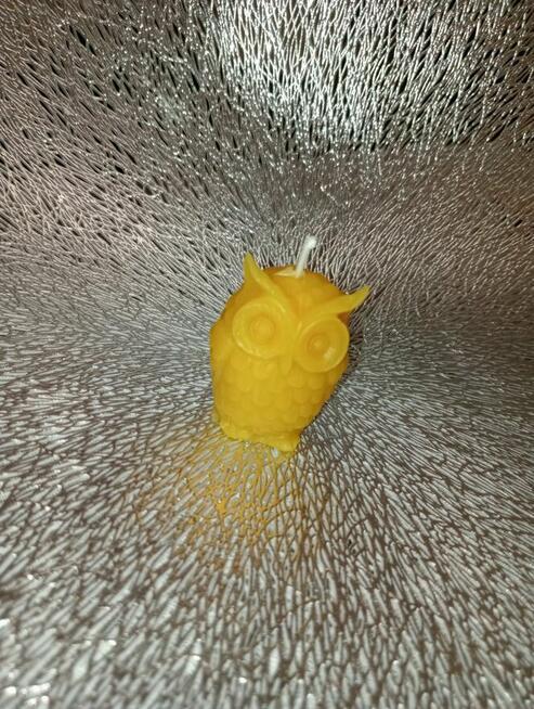 Świece z wosku pszczelego