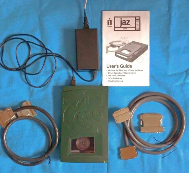 Stacja dysków Iomega JAZ SCSI 2 GB do samplerów Akai, Emu