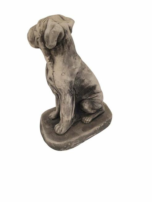 Figurka Psa Bokser odlew