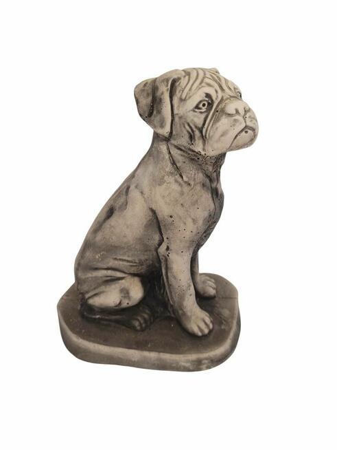 Figurka Psa Bokser odlew
