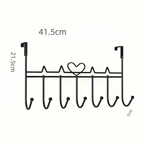 Nowy Czarny Wieszak Na Drzwi. Polecam.