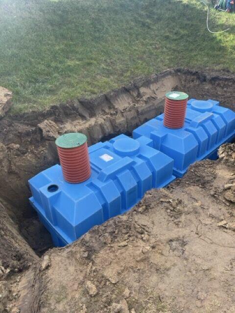 drenaże działek domów montaż zbiorników na wodę deszczową oc