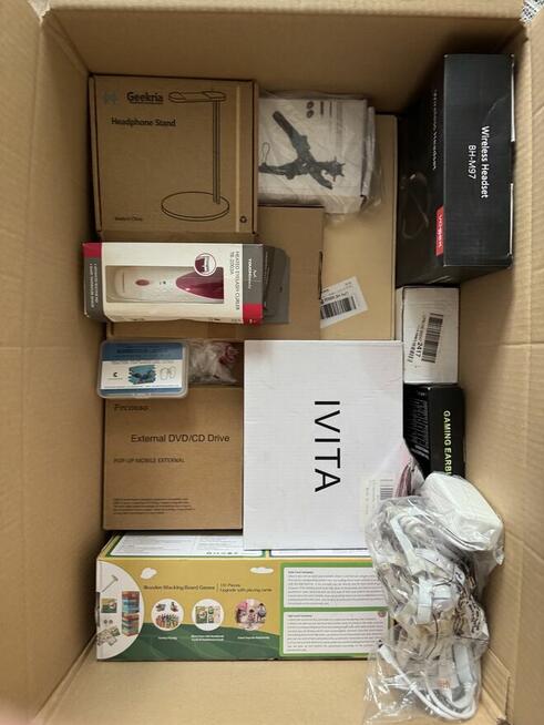Boxy mix towarów Amazon gwarantowany zysk min. 100% zwroty