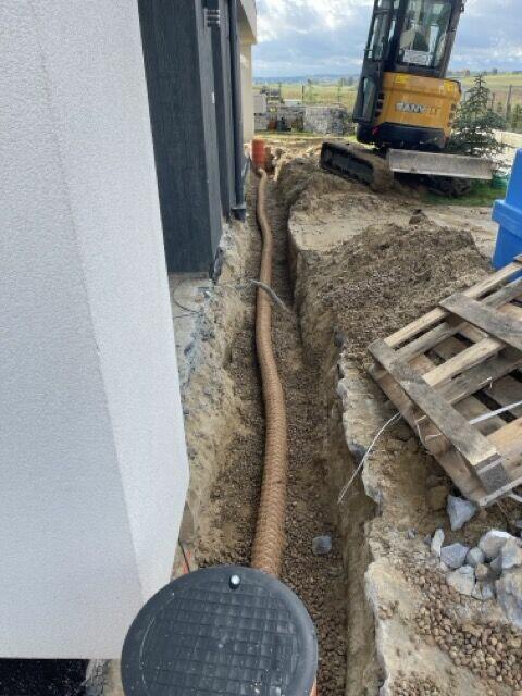 drenaże działek domów montaż zbiorników na wodę deszczową oc