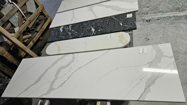 Blaty do stołów, stolików - konglomerat kwarcowy