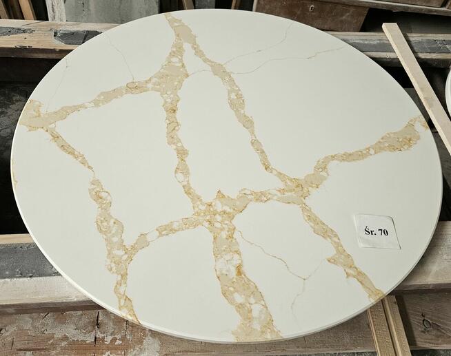 Blaty do stołów, stolików - konglomerat kwarcowy