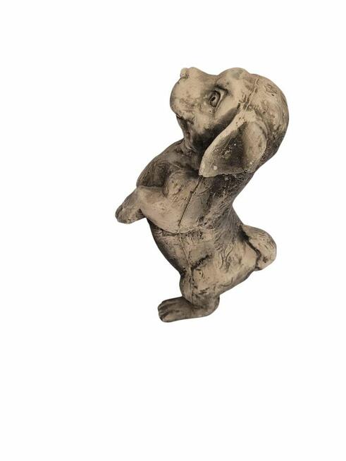 Piesek gipsowy dekoracja