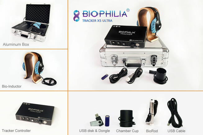 Biophilia Tracker X5 Ultra Biorezonans w technologi 4D
