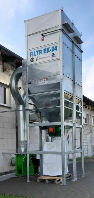 Filtr EK-24/Odciąg trocin 18 000m³/h teraz 10% taniej