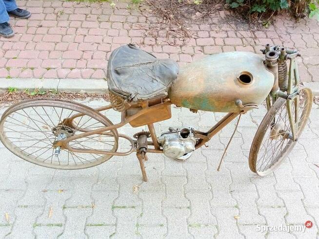 motocykl zabytkowy MAICO, TORNEDO, Niemen, z silnikiem Sachsa