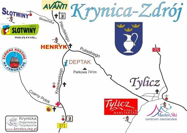 Ferie Zimowe 2026 Wolne pokoje w górach Krynica Zdrój