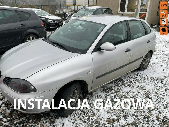 Seat Ibiza 5 d, LPG, hak, polski salon, 2 klucze, przegląd do 2026, 2 kpl. kół