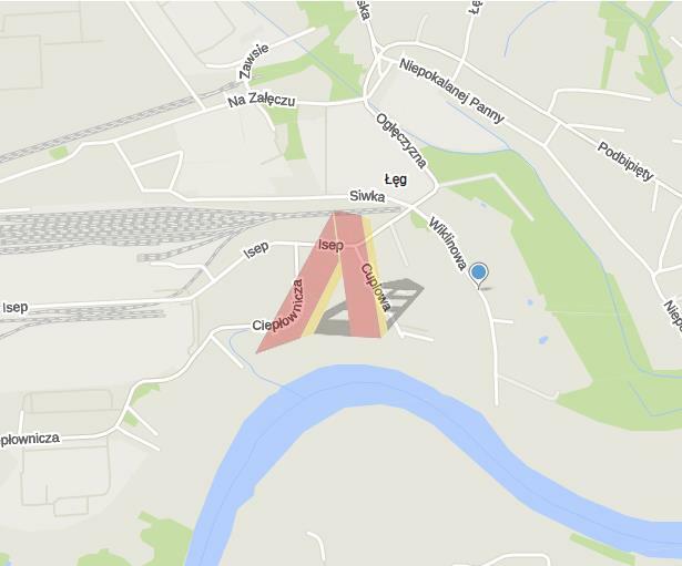 Działka rolna Kraków Nowa Huta, Czyżyny, Wiklinowa