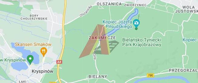 Działka budowlana Kraków Krowodrza, Olszanica, Zakamycze